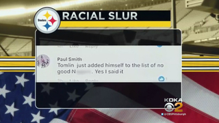 Illustration for article titled Pennsylvania Fire Chief "Embarrassed" He Called Mike Tomlin The N-Word On Facebook
